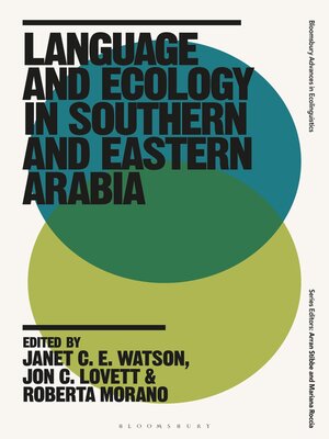 cover image of Language and Ecology in Southern and Eastern Arabia